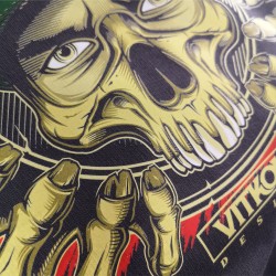 Streetwear džemperis su patriotine emblema vyrams