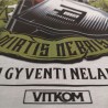 Marškinėliai vyrams Mirtis nebaisi su lietuviska atributika