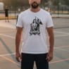 Vyriški marškinėliai VITKOM Lietuvaitė balti