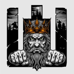 Vyriški marškinėliai VITKOM "Pirmasis"